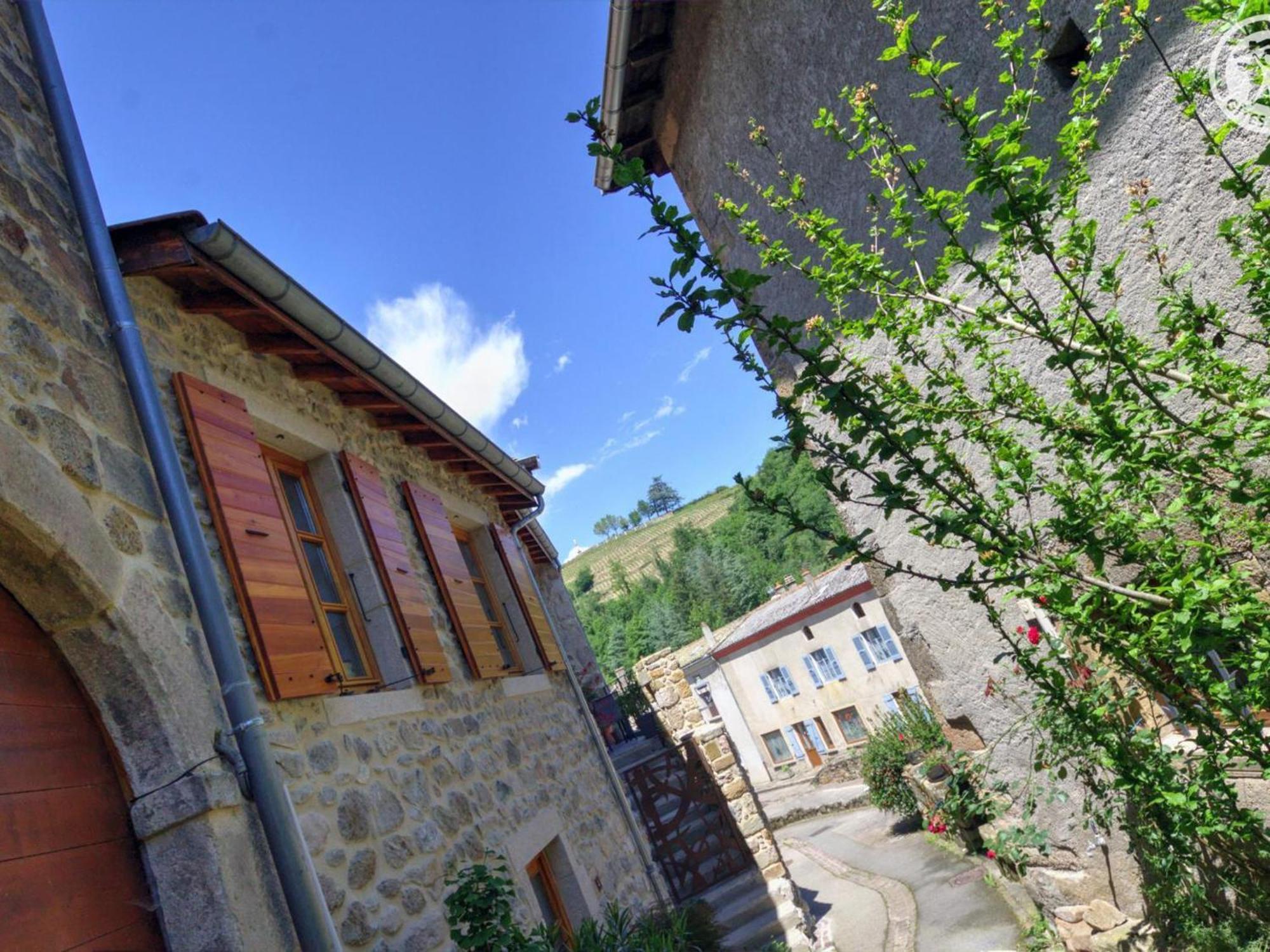 Gite De Charme Avec 2 Terrasses, Au Coeur Du Parc Du Pilat, Confortable Et Equipe - Fr-1-496-40 Malleval Exteriör bild